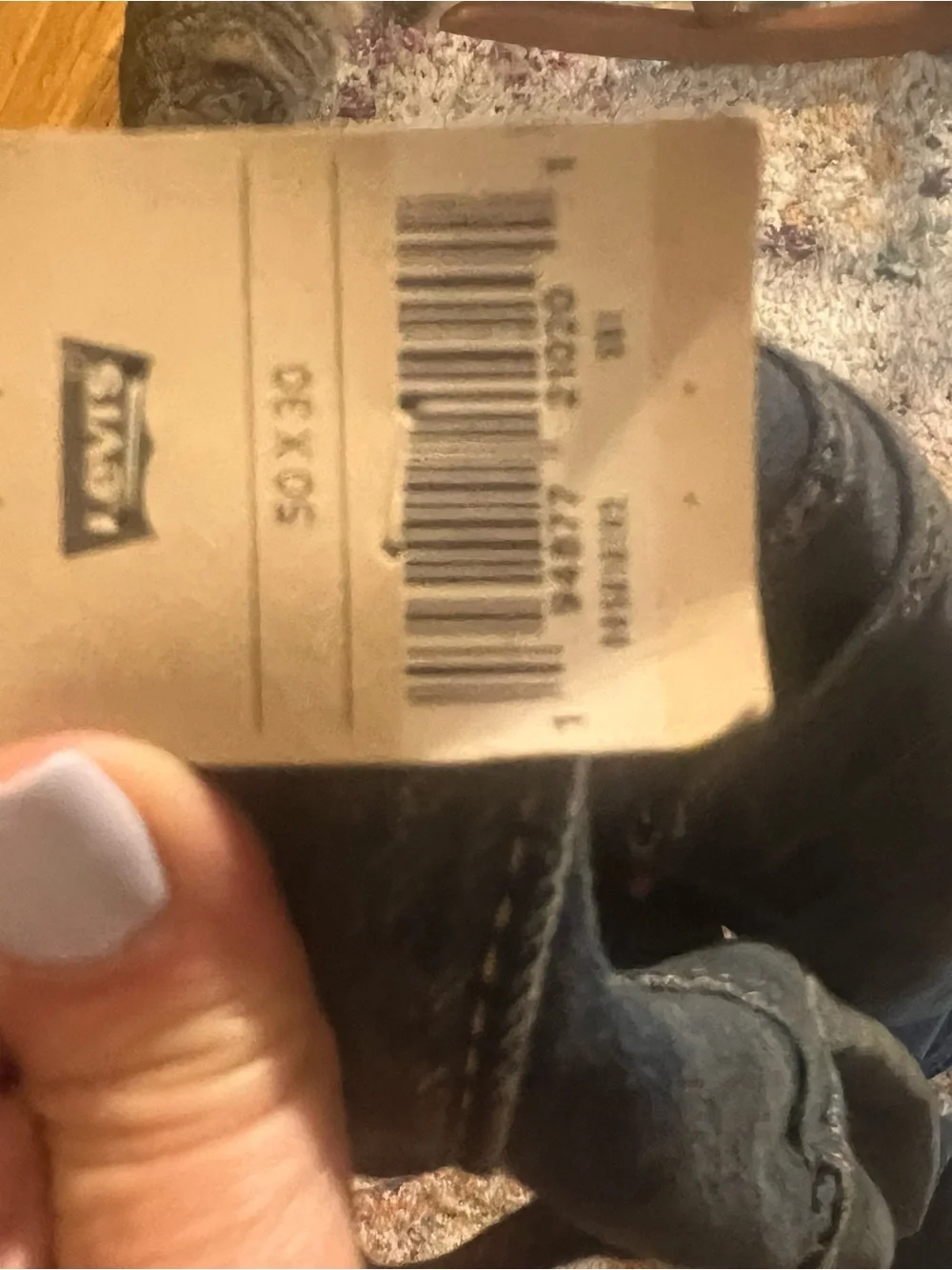 Levi's Relaxed Fit Men's Jeans in Dark Indigo